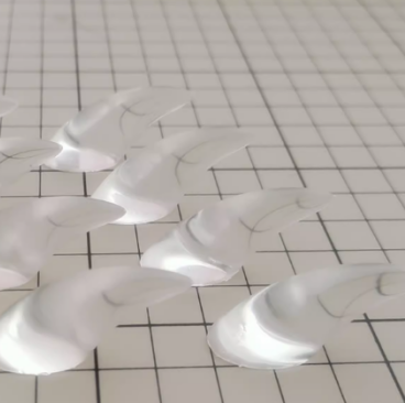 Fursuit animal-themed resin nails - Pack of 8