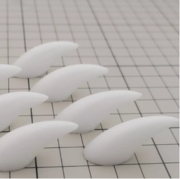 Fursuit animal-themed resin nails - Pack of 8